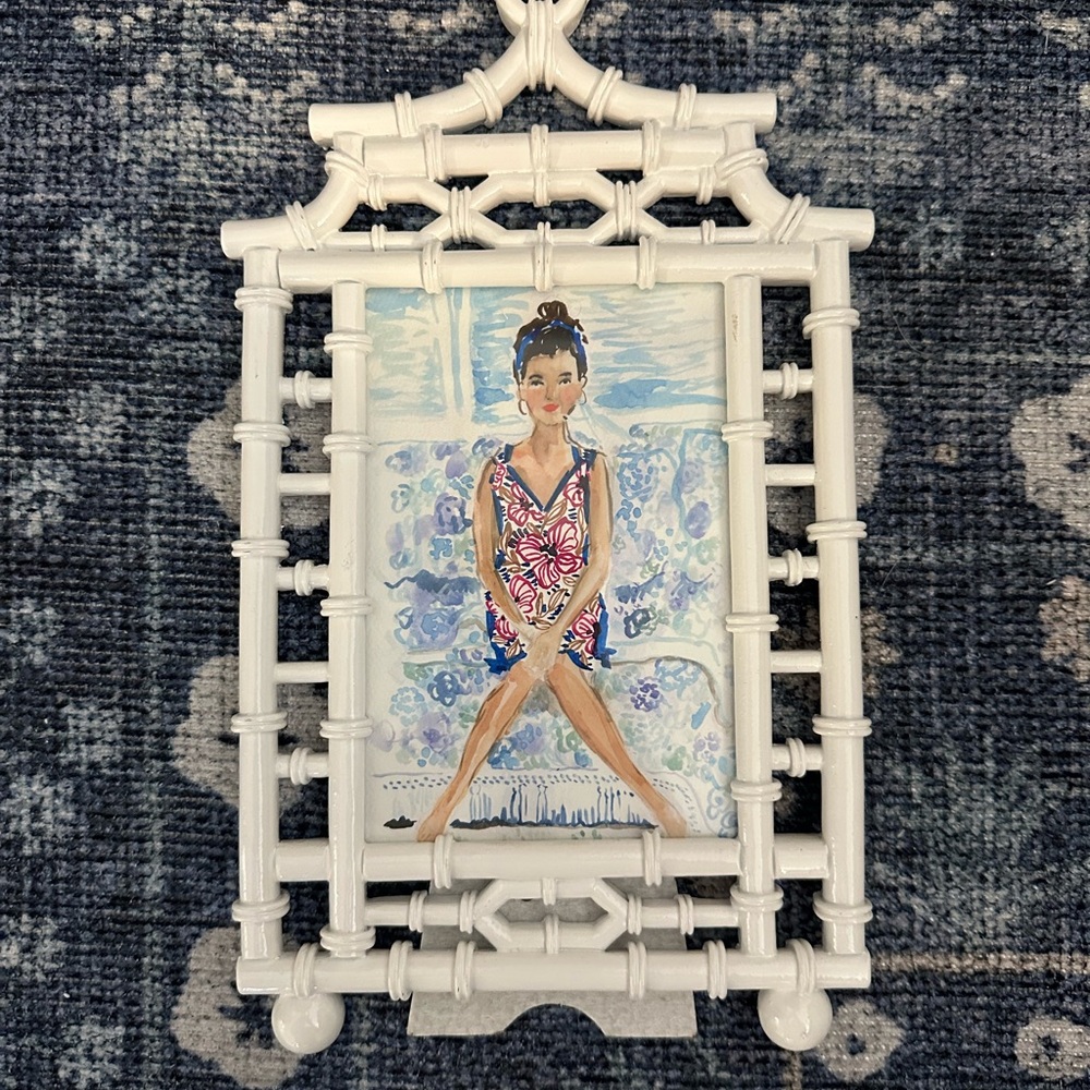 Lily Pulitzer photo frame 4x6